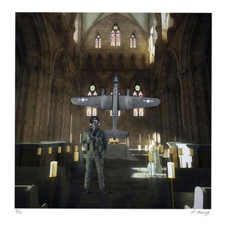 Mr Strange, The Aviator, 2019, Screen Print For Sale