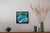 Early 21st Century Captivate by Tracy Wall | Oil on canvas Still life of three green glass bottles on a plate For Sale - Image 5 of 5