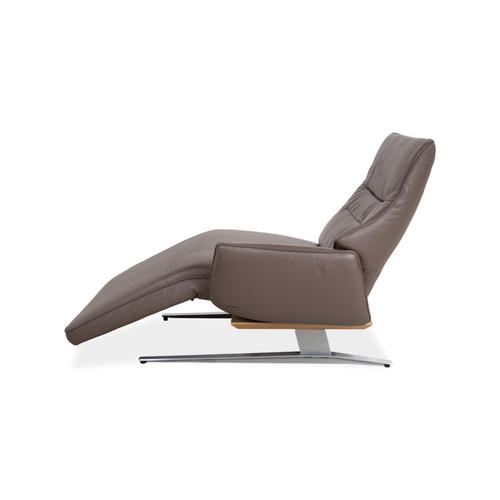 4905 Chaise Lounge in Leather and Wood from Himolla For Sale - Image 16 of 18