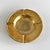 Vintage circa 1960s brass ashtray with bamboo edge detail. Perfect for use as ashtray or catchall with your favorite...
