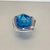Murano Glass Faceted Diamond Sommerso Bowl from Flavio Poli, Italy, 1970s For Sale - Image 3 of 18