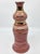 French Riviera Vase in Pink Ceramic Gilded with Fine Gold by Georges Pelletier, 1970 For Sale - Image 12 of 12