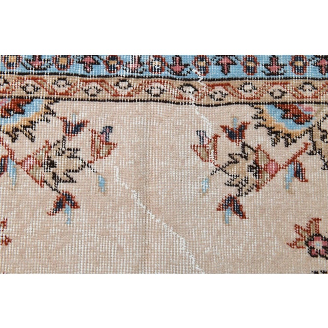 Vintage Turkish Handmade Wool Rug, 1970s For Sale - Image 12 of 16