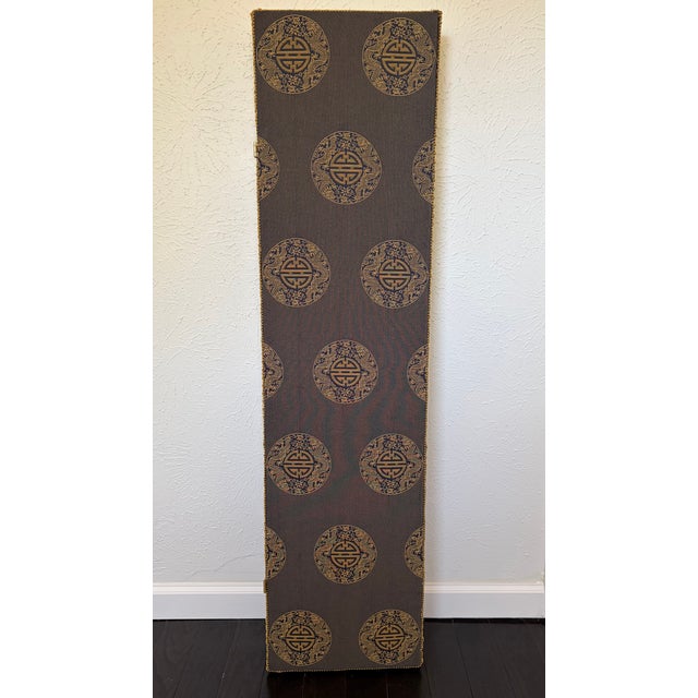 Vintage Reversible Upholstered Table Screen 48'' For Sale - Image 15 of 15