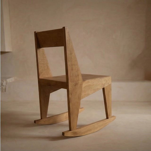 This chair is made of stained oak, available in several shades. Marc Geneix is ​​a French artist and designer based in...