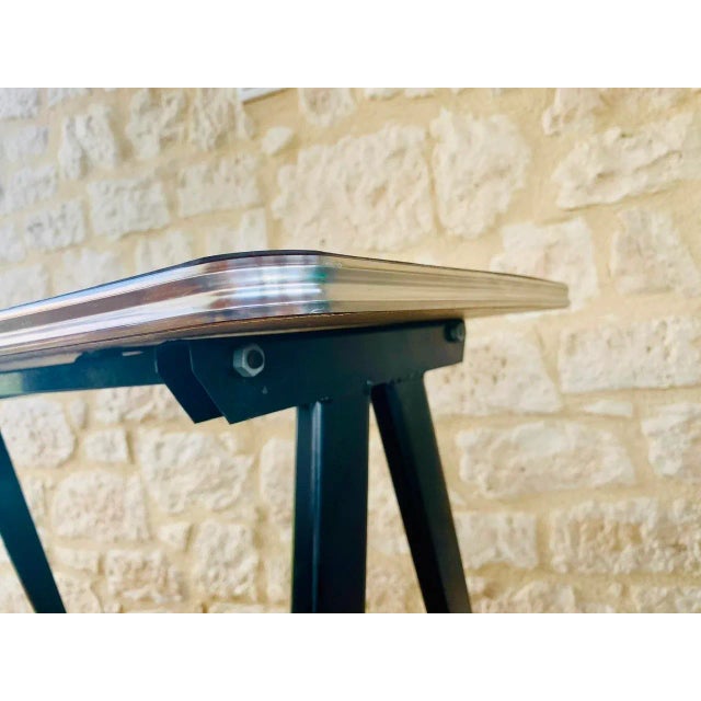 Vintage Formica & Metal Side Table, 1960s For Sale - Image 18 of 18