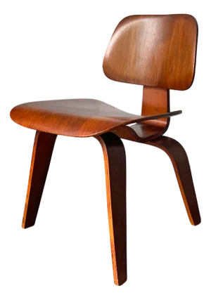 DCW Dining Chair in Wood by Charles & Ray Eames, 1945