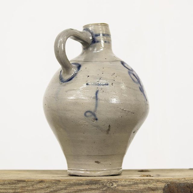Rustic Farmhouse Wabi Sabi Pitcher / Jug For Sale - Image 11 of 12