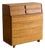 Heywood-Wakefield Maple Wood Tallboy Chest 6-Drawer Dresser Mid-Century Modern 1950s For Sale