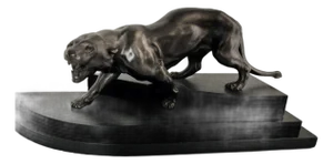 Bronze Statue by Thomas Cartier, 1920s-1940s