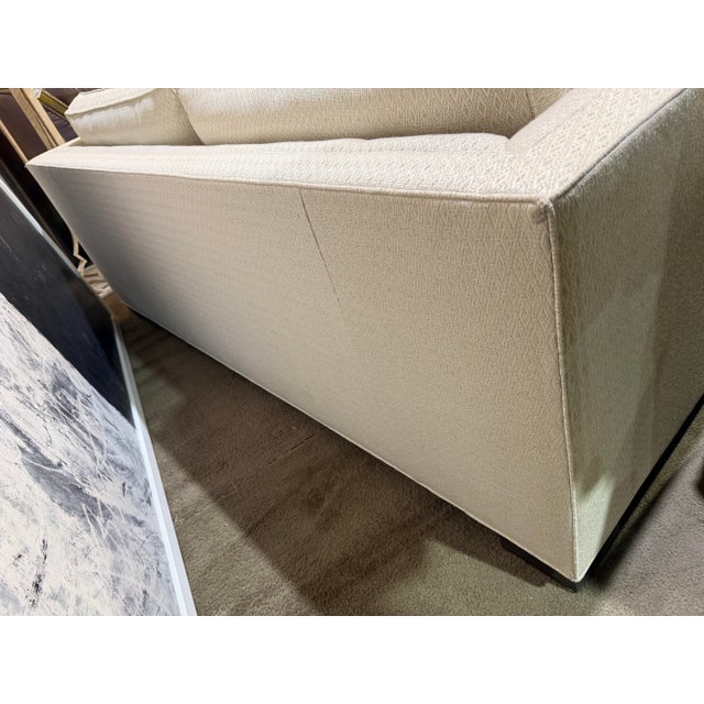 Mid-Century Modern Ethan Allen "Astor" Sofa With Four Pillows For Sale - Image 3 of 5