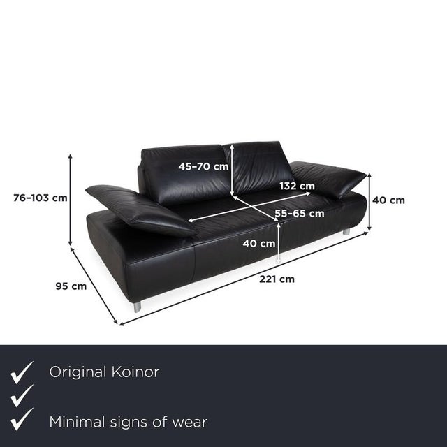 The invitingly rounded shapes make the Volare series from German manufacturer KOINOR so distinctive. This loveseat...