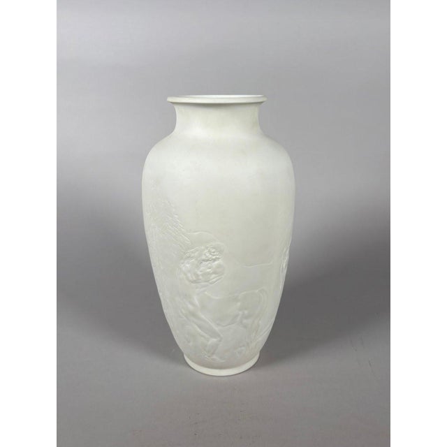 Auguste Rodin (1840-1917) for the Sèvres Porcelain Manufactory: Vase "Saigon, the Centaurs" For Sale - Image 4 of 8
