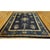 1900 - 1909 1900s Antique Navy Blue Vase Shou Symbols Traditional Chinese Peking Knotted Rug For Sale - Image 5 of 10