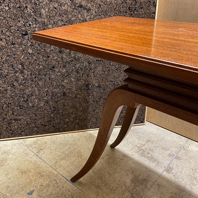 Wood Mid 20th Century Attributed to Paul Frankl Console Table For Sale - Image 7 of 16