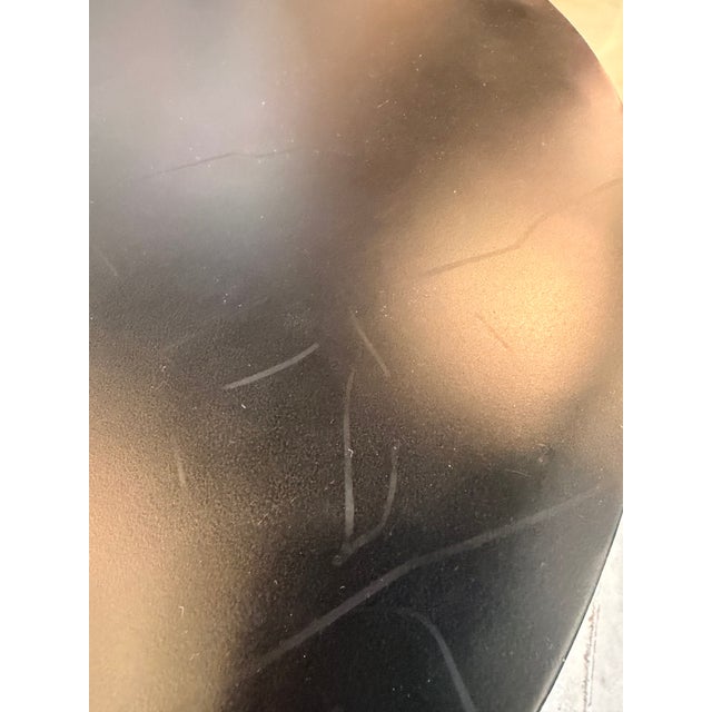 Metal Jamie Young Black Iron Dining Table With Adjustable Height For Sale - Image 7 of 7