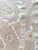Textile Suzani Wall Tapestry - Neutral Tan Uzbek Tablecloth 4' X 4'10'' For Sale - Image 7 of 9
