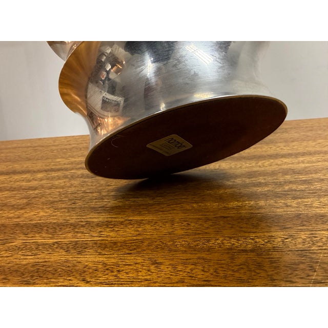 Nambé Lighting Sculptural Table Lamp, Vintage For Sale - Image 12 of 12