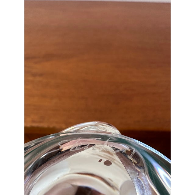 Glass Steuben Glass Owl Designed by Donald Pollard For Sale - Image 7 of 10