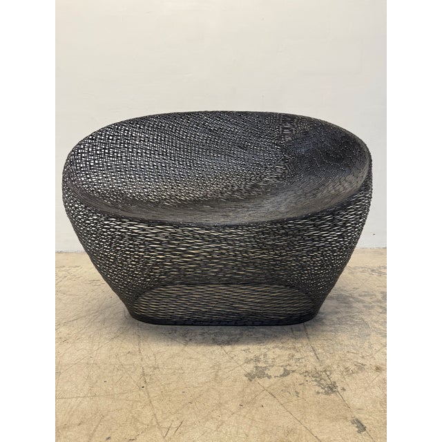 2000 - 2009 Ann Pamintuan “Cocoon” Two Seat Welded Galvanized Iron Bench, 2000s For Sale - Image 5 of 12