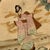 Satsuma Antique Satsuma Charger: Meiji Period Japanese Porcelain, Floral Garden Scene For Sale - Image 4 of 10