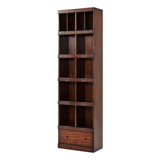 Campaign Style Bookcase For Sale