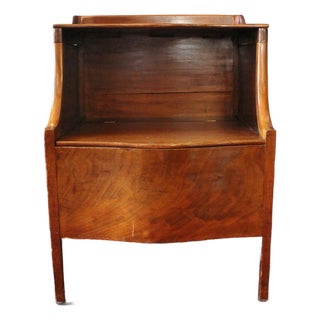 Late 18th Century Georgian Bedside Table Commode For Sale