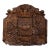 19th Century French Carved Walnut Paris Coat of Arms Wall Plaque For Sale