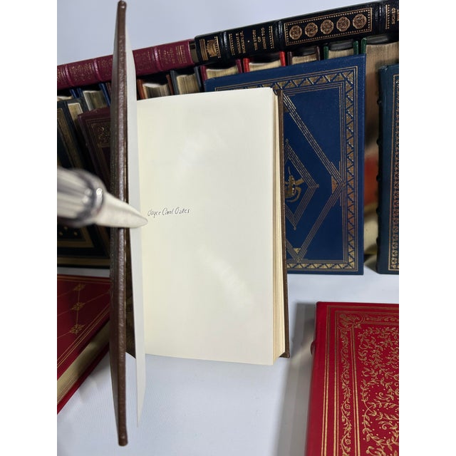 1980s 1980s Vintage Franklin Library, Signed First Edition Society Collection, Leather Books - 26 Pieces. For Sale - Image 5 of 12