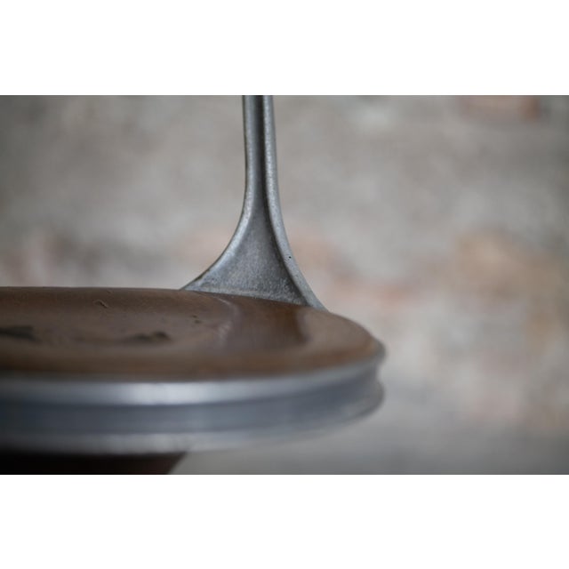 Vintage Industrial Tram Chair, 1940s For Sale - Image 15 of 18