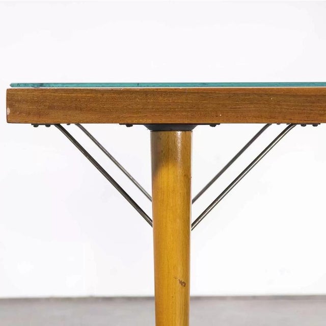 Glass Top Occasional Table, 1960s For Sale - Image 9 of 11