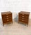 Pair of walnut chests of drawers, each with four spacious drawers. Made by La Permanente Mobili Cantù, the brand is...
