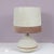 Animal Skin Suede Upholstered Table Lamp, France,1970s For Sale - Image 7 of 7