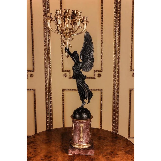 Candelabra in the Style of Pierre Philippe Thomire For Sale - Image 3 of 6