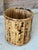 Vintage Coastal Tortoise Bamboo Wastebasket / Cachepot Planter For Sale In Naples, FL - Image 6 of 9
