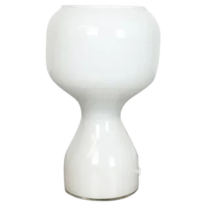 Swedish Handblown Glass Desk Lamp, 1960s