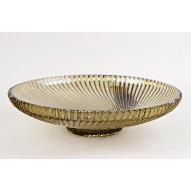 Mid-Century Modern Glass Bowl, France, 1960s For Sale - Image 13 of 16