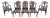 Set of 8 Henredon Mahogany Shield Back Dining Chairs For Sale