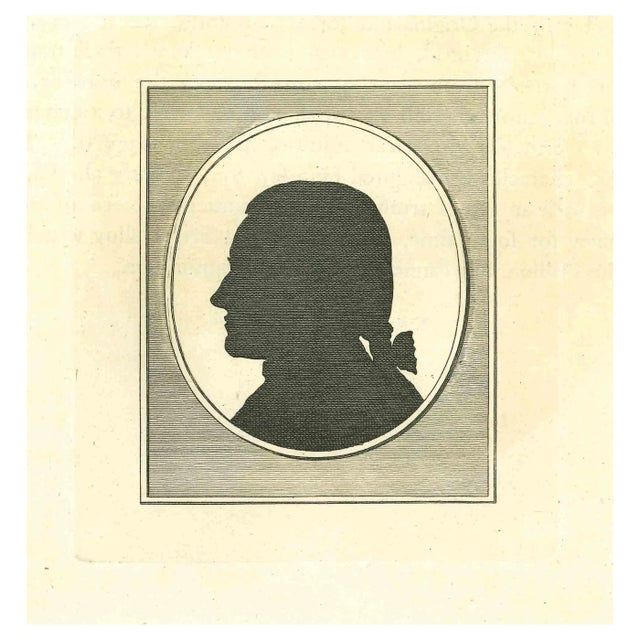 Thomas Holloway, The Profile, Original Etching, 1810 For Sale