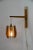Chandelier and Wall Lamp from Drevo Humpolec, 1970s, Set of 2 For Sale - Image 3 of 13