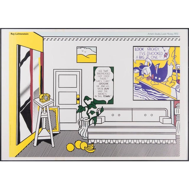 Roy Lichtenstein, Look Mickey, 1988, Lithograph For Sale - Image 6 of 6
