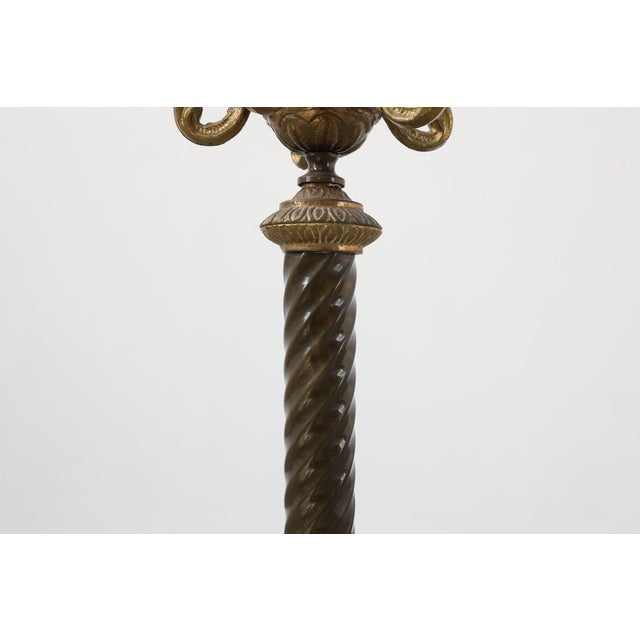 19th Century 20th Century Napoleon III Copper and Onyx Marble Coat Stand, France, 1890s For Sale - Image 5 of 11