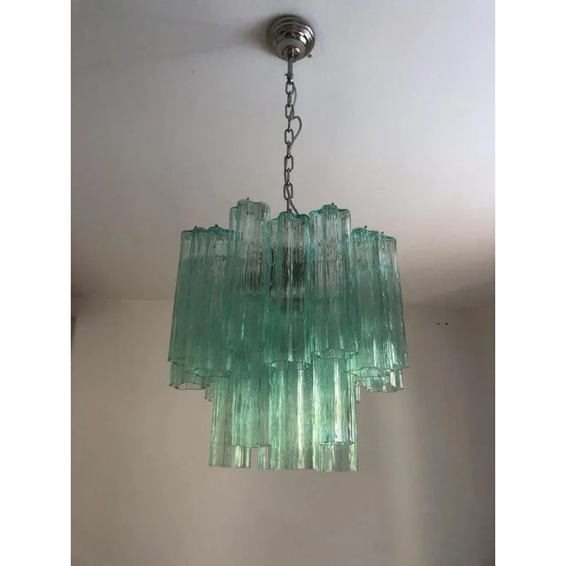 Sputnik Chandelier in Light Green Murano Glass from Simoeng For Sale - Image 12 of 12