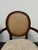 Bombay Company Traditional Oval Cane-Back Chairs, Set of Two For Sale In San Francisco - Image 6 of 12