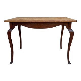 French Side Table in Oak, 1820s For Sale