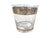Vintage Mid Century Modern Glasses Low Ball Old Fashioned Set of 7 Textured Gold Barware For Sale - Image 4 of 9