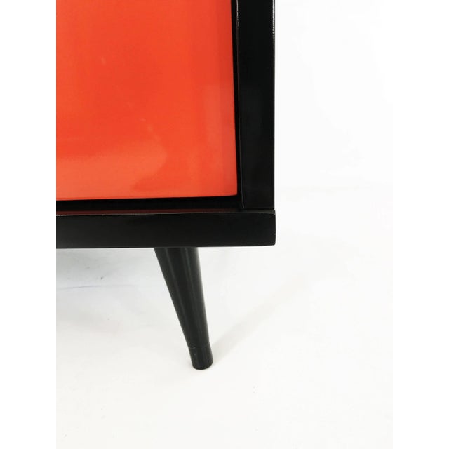 Paint Neoclassical Lacquered Chests or Commodes - a Pair For Sale - Image 7 of 10