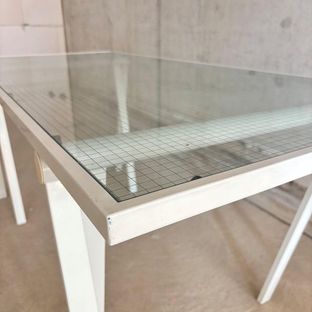 Trestle Table by Rodney Kinsman for Bieffeplast, 1980s For Sale - Image 6 of 11