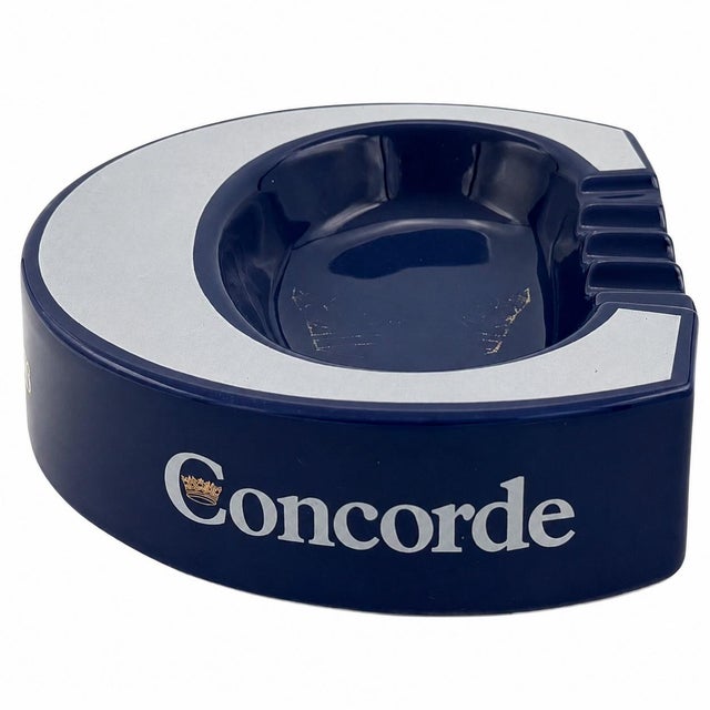 Vintage Concorde British Airways Ceramic Ashtray For Sale - Image 9 of 14
