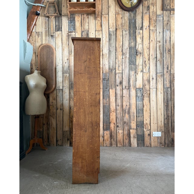 Industrial Large Antique Sorting Cabinet, 1920s For Sale - Image 3 of 10